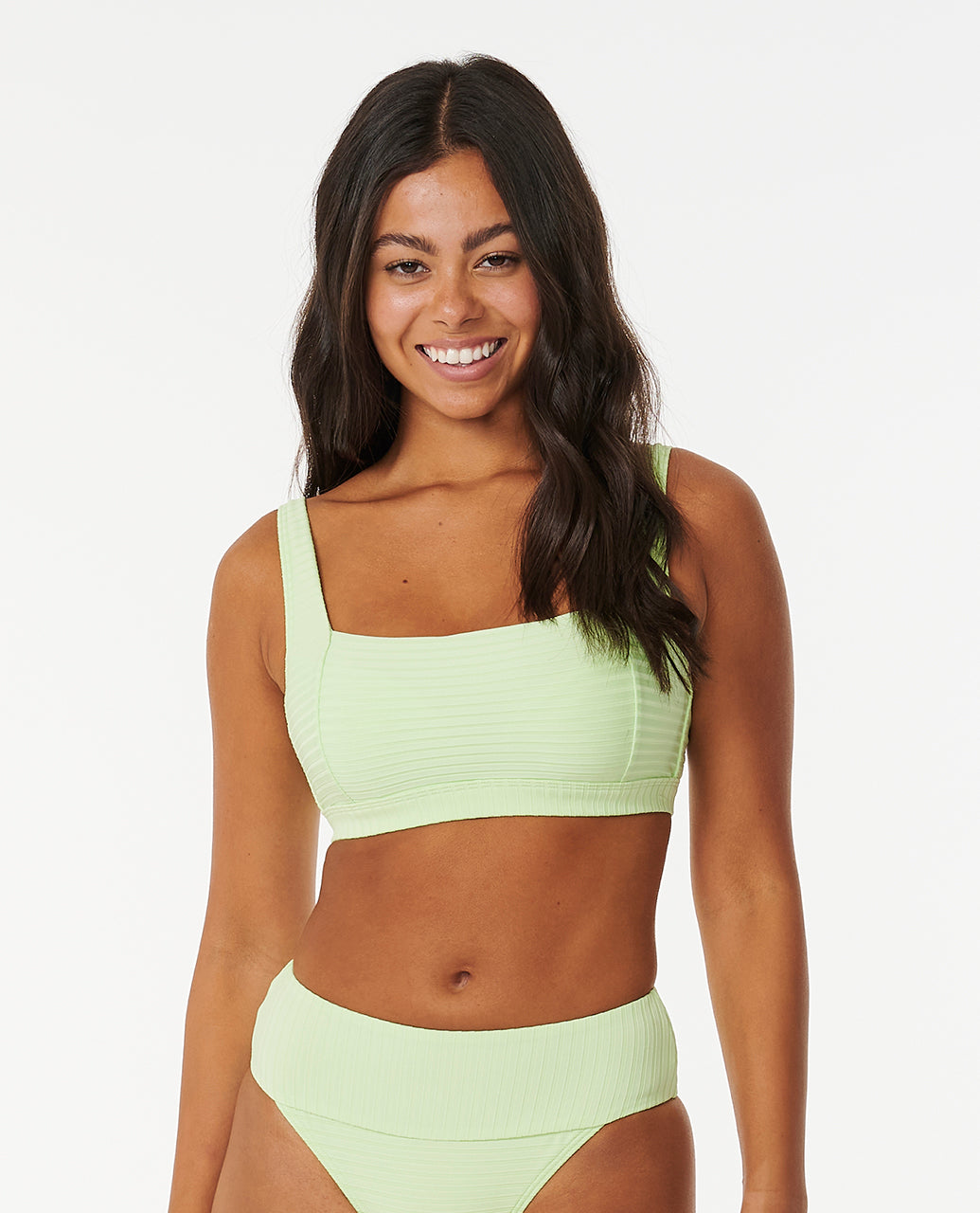 PREMIUM SURF D DD CROP - light green