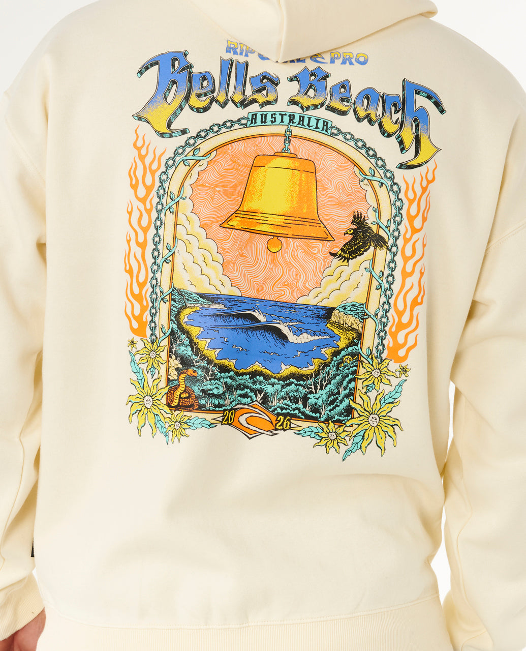 BELLS PRO 26 HOOD - bone