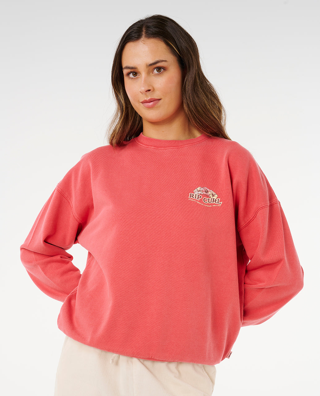 BELLS HERITAGE CREW - deep red