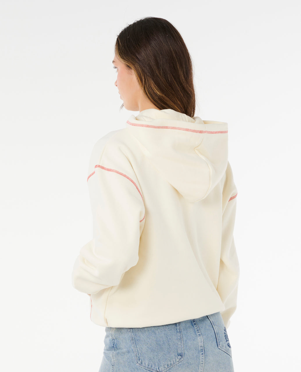 PACIFIC OVERSIZED HOOD - bone