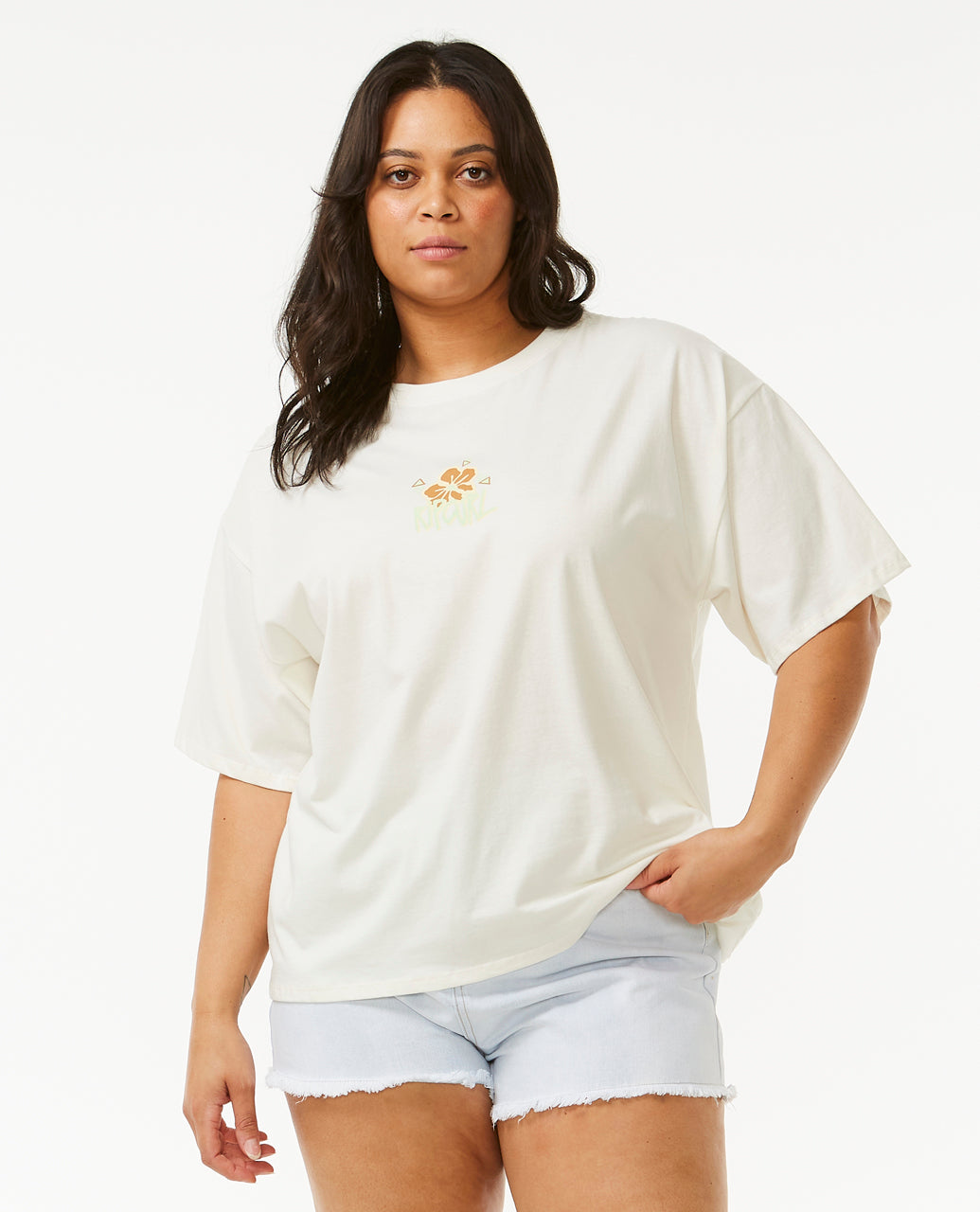 ISLAND HERITAGE TEE - bone