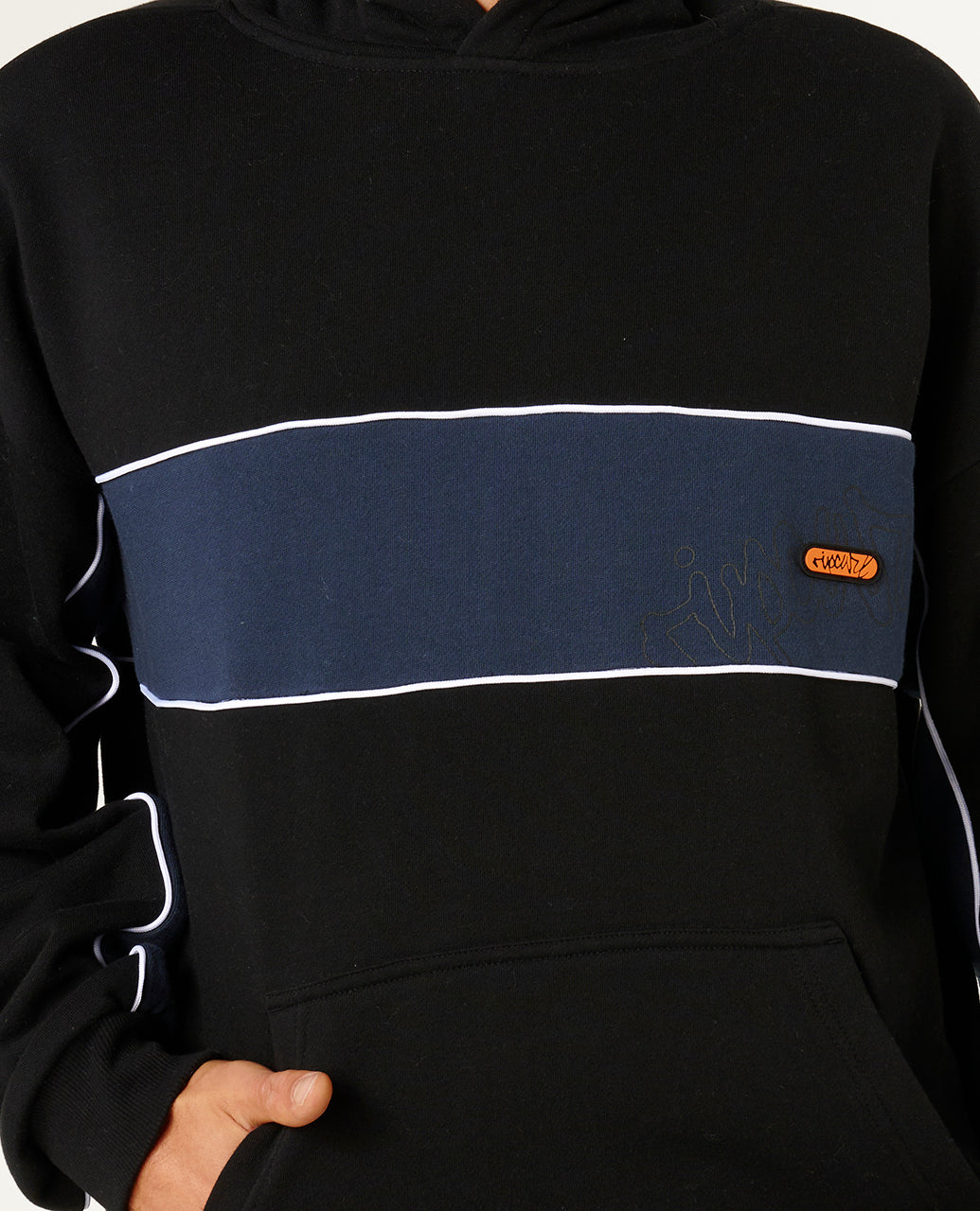 PANEL BEATER HOOD - black