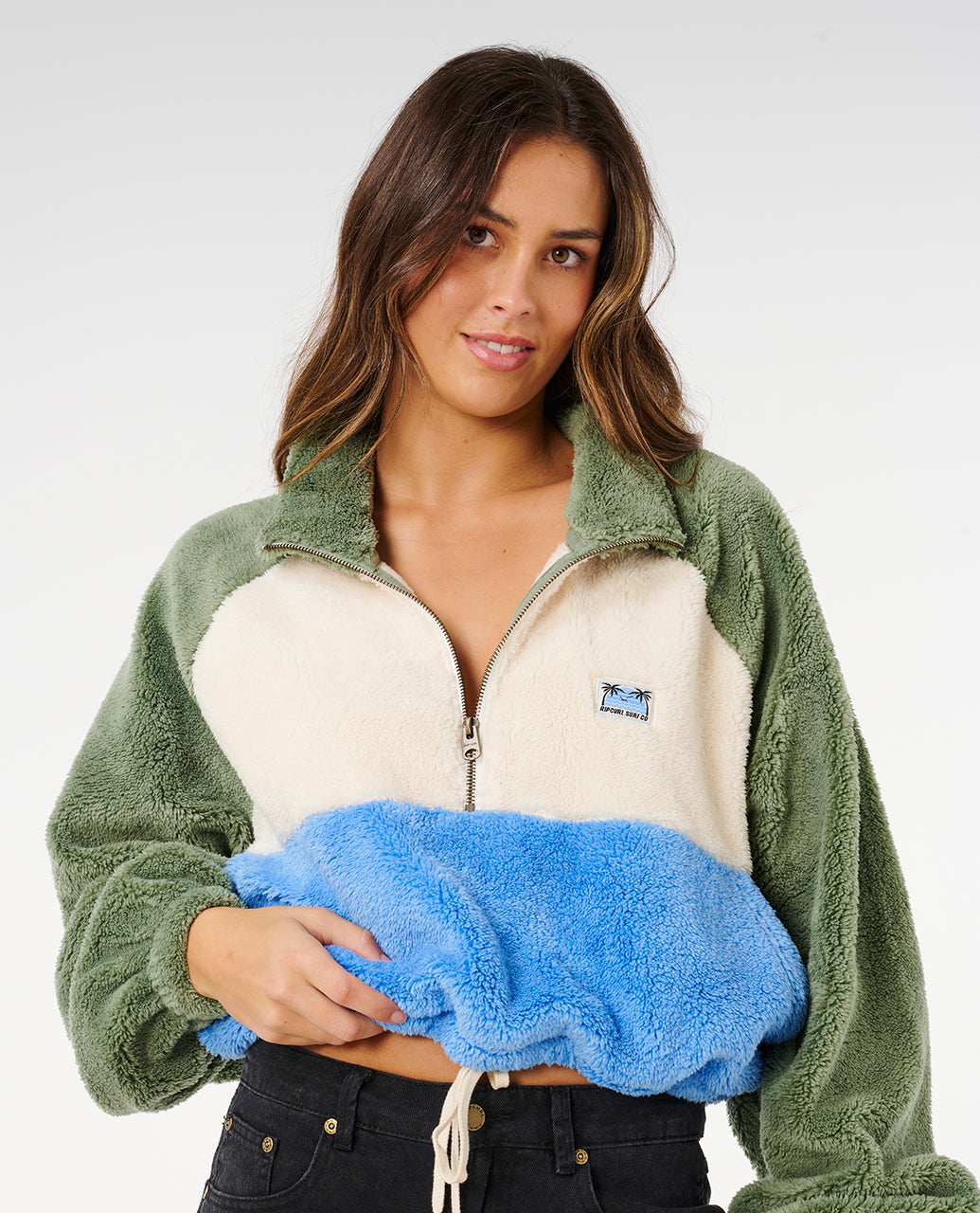 HOTEL MALIBU POLAR FLEECE - sage