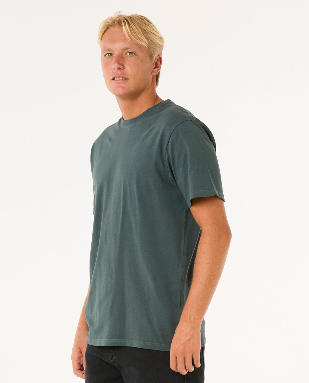 PLAIN II WASH T - pine night