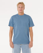 PLAIN II WASH T - bluefin