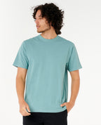 PLAIN II WASH T - blue lagoon