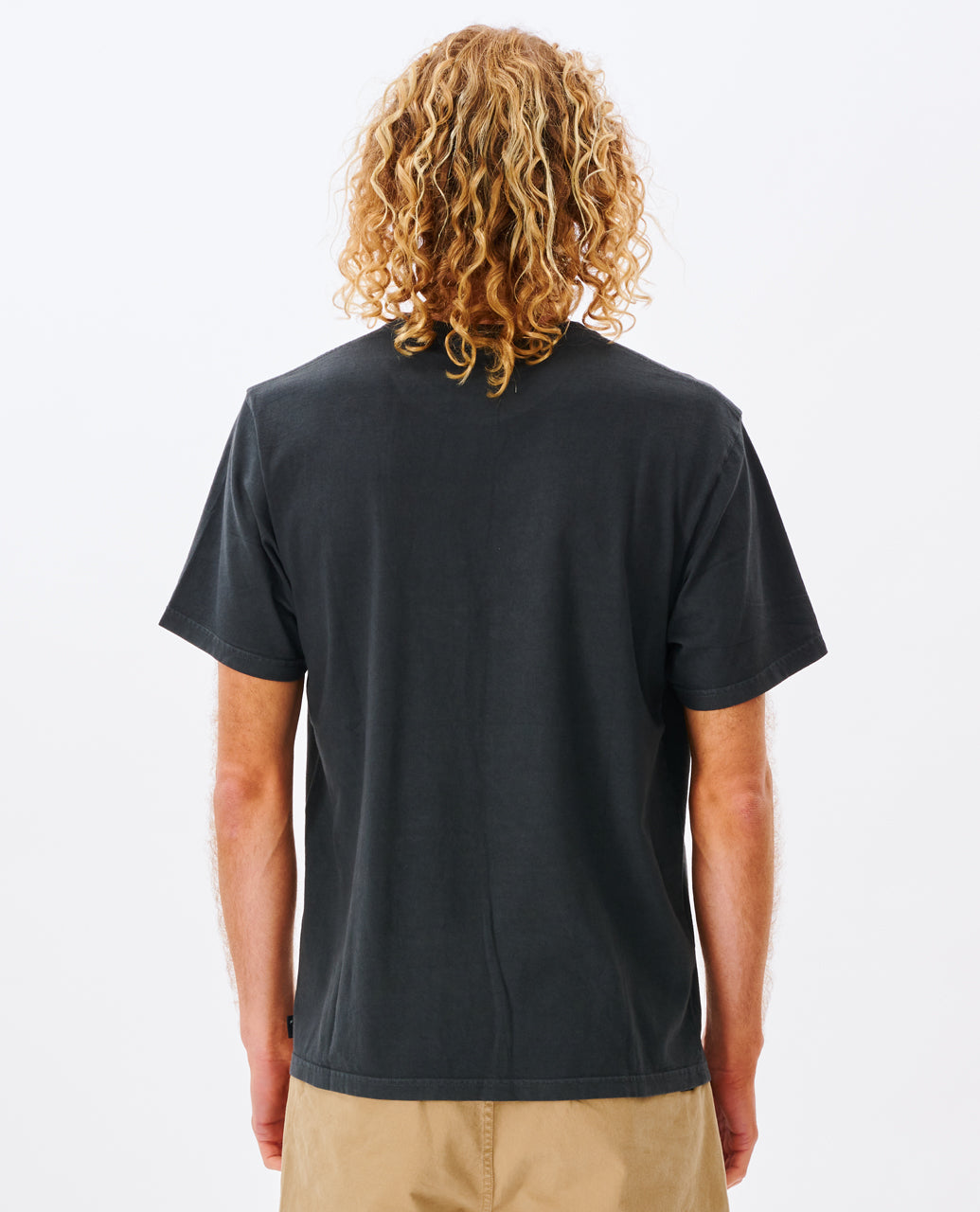PLAIN II WASH T - washed black