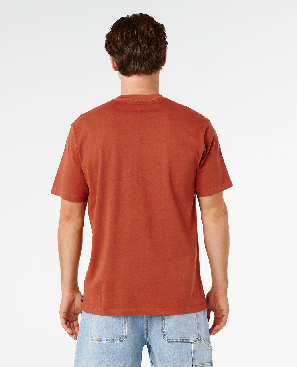 PLAIN II WASH T - baked clay