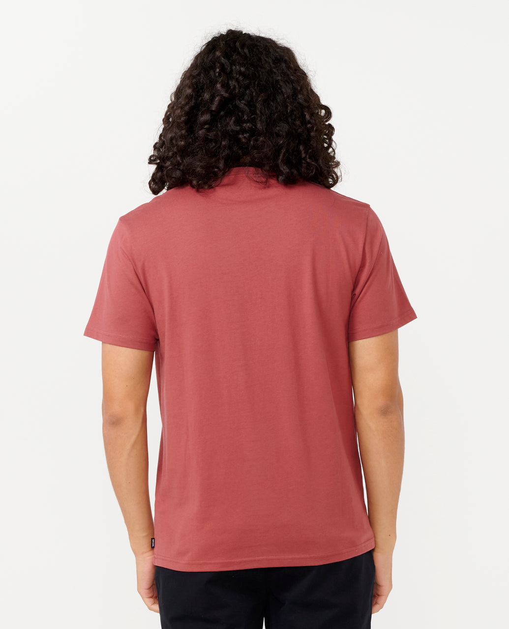 PLAIN POCKET TEE - apple butter