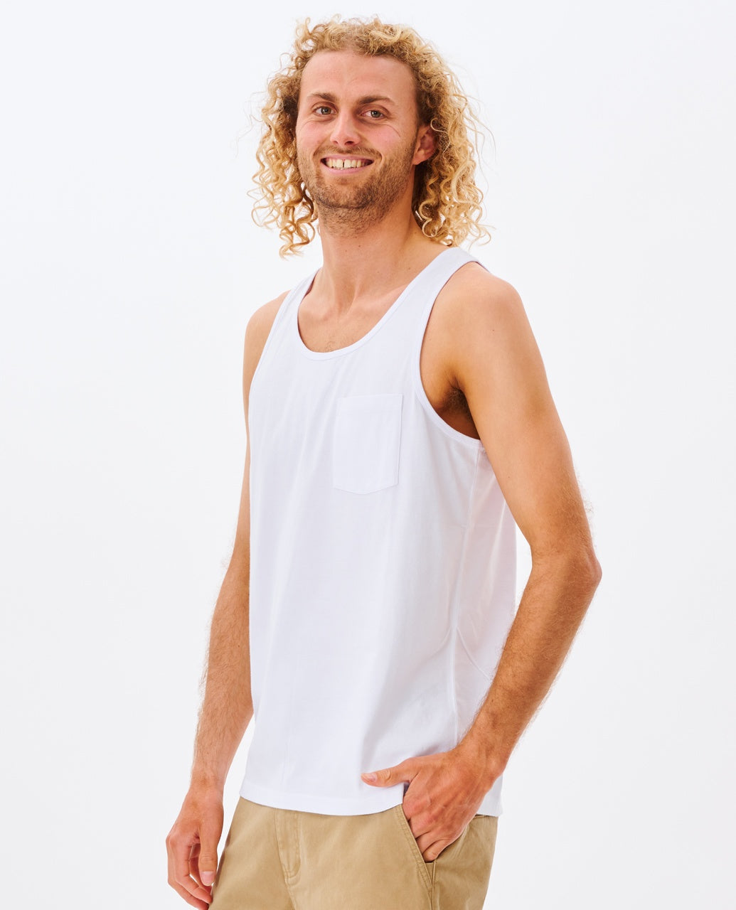PLAIN TANK 2 - white