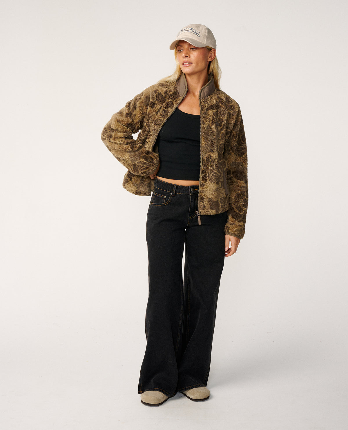 HALF MOON BAY POLAR FLEECE - khaki