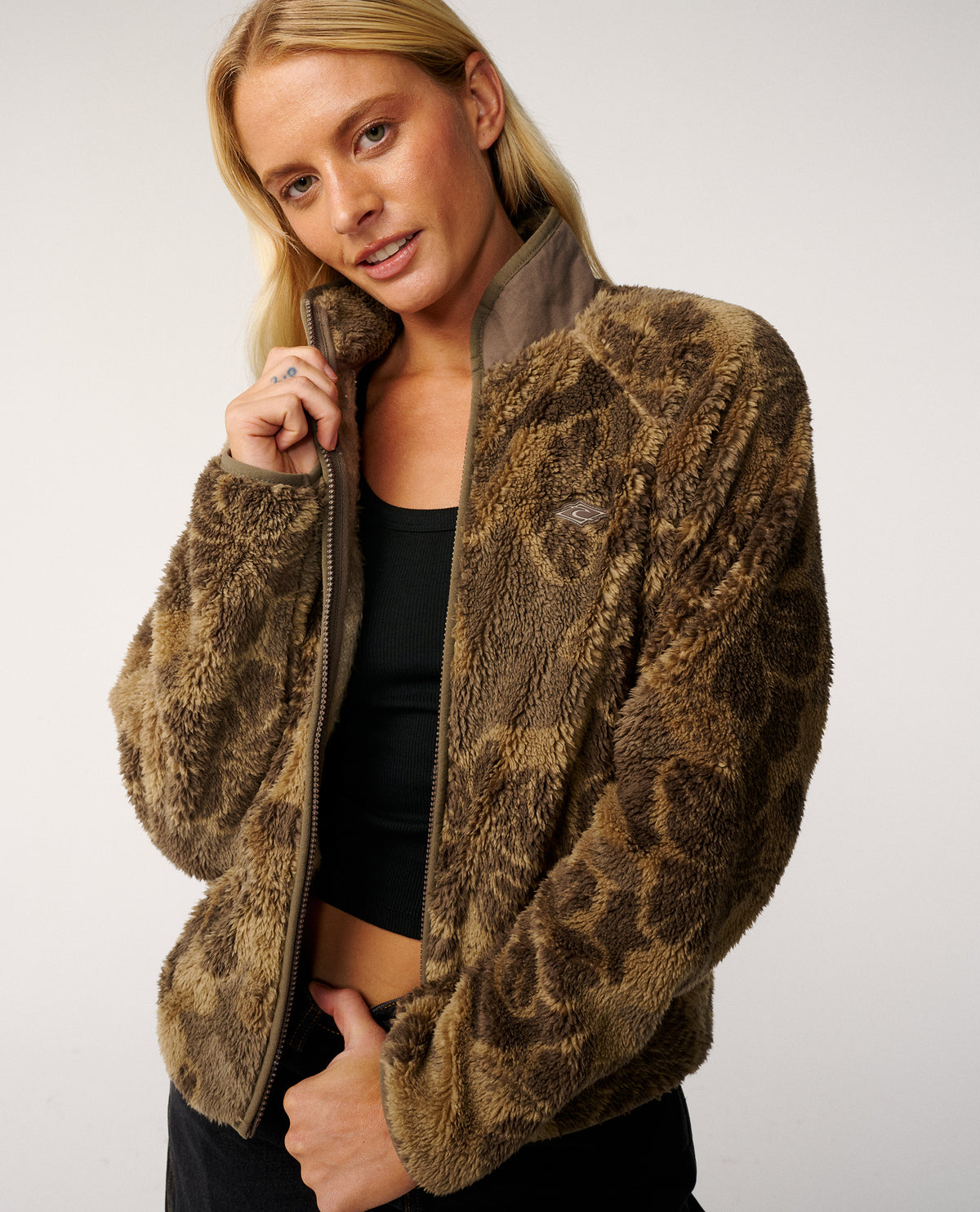 HALF MOON BAY POLAR FLEECE - khaki