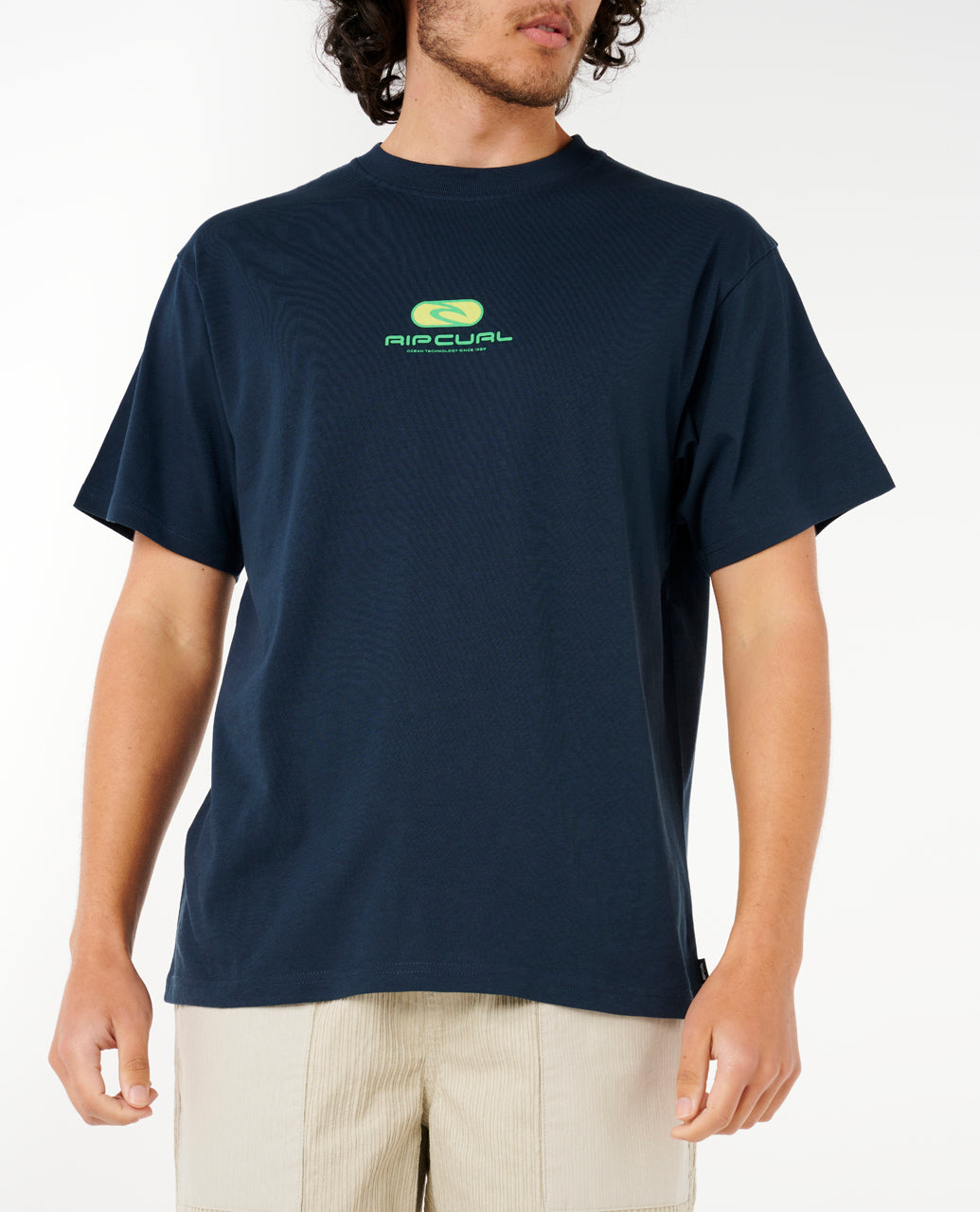 PILL ICON TEE - dark navy