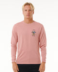 SEARCH ICON L/S TEE - mushroom