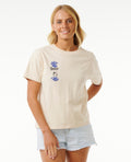QUEST RELAXED TEE - off white
