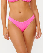 PREMIUM HI LEG SKIMPY - hot pink