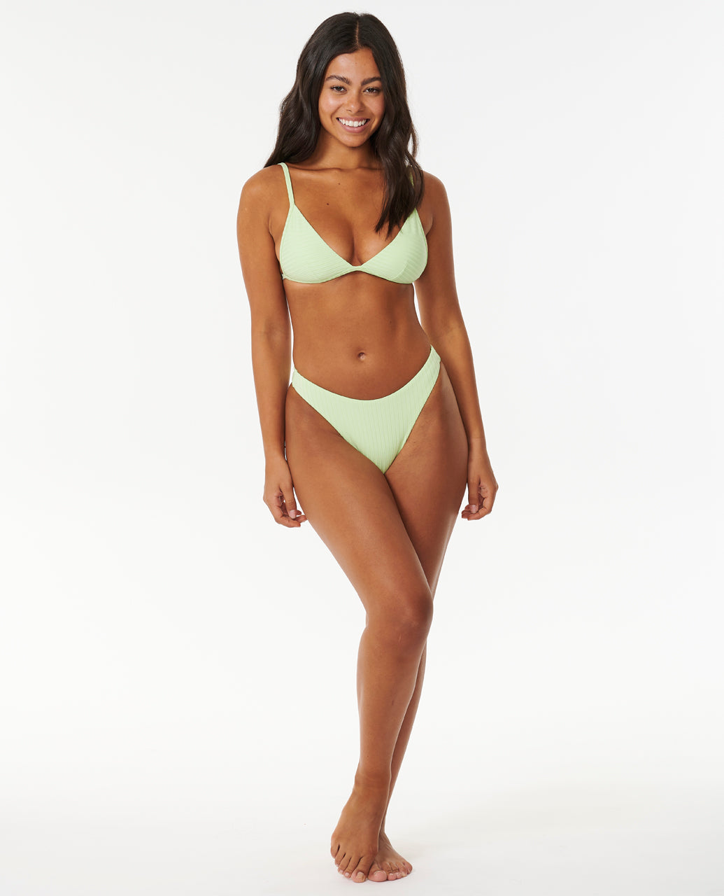 PREMIUM HI LEG SKIMPY - light green
