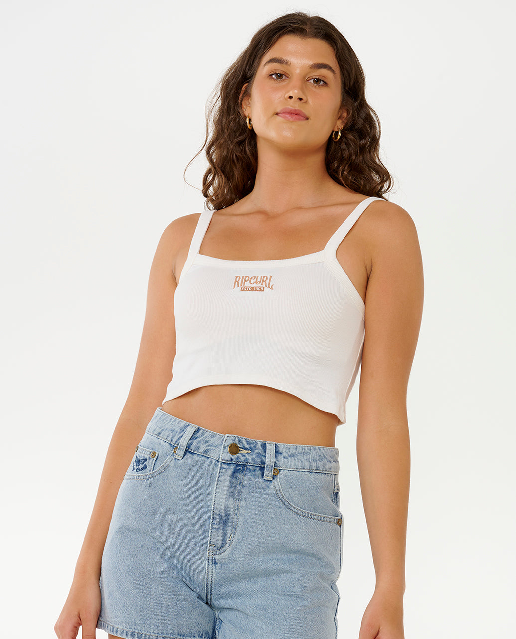 DREAMER 2 RIBBED TANK - bone