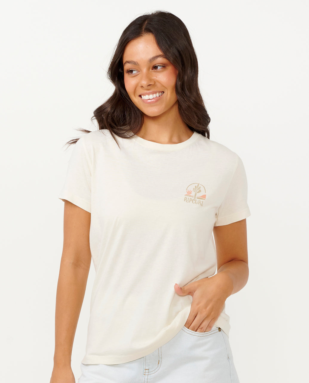 DESERT DREAMS STANDARD TEE - bone