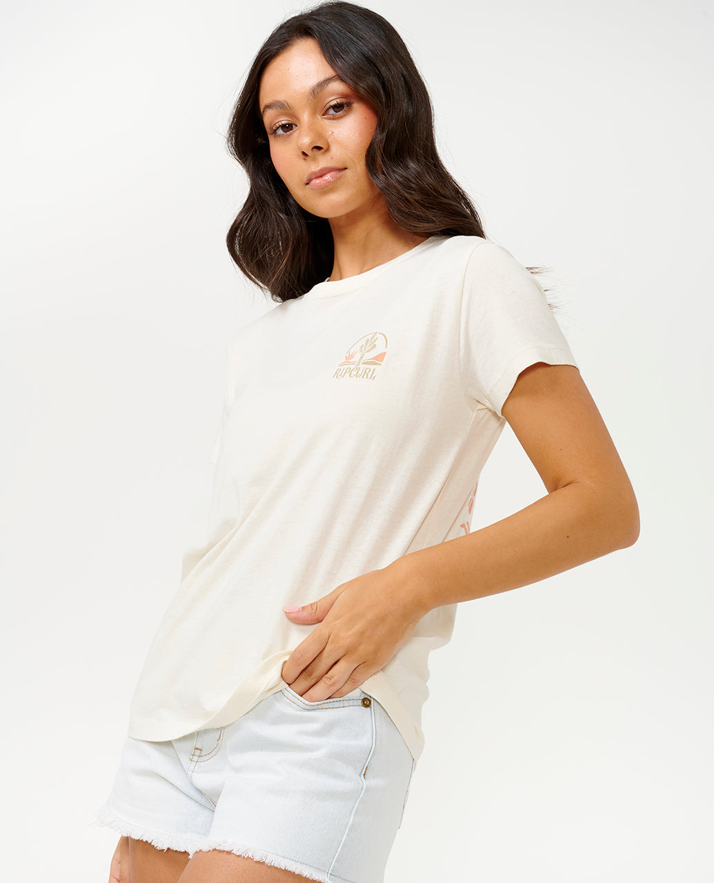 DESERT DREAMS STANDARD TEE - bone