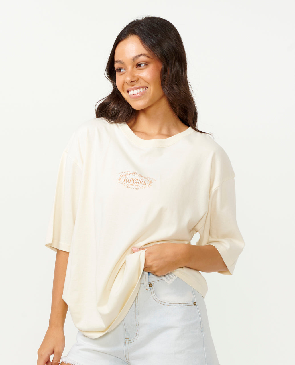 DESERT QUEEN HERITAGE TEE - bone