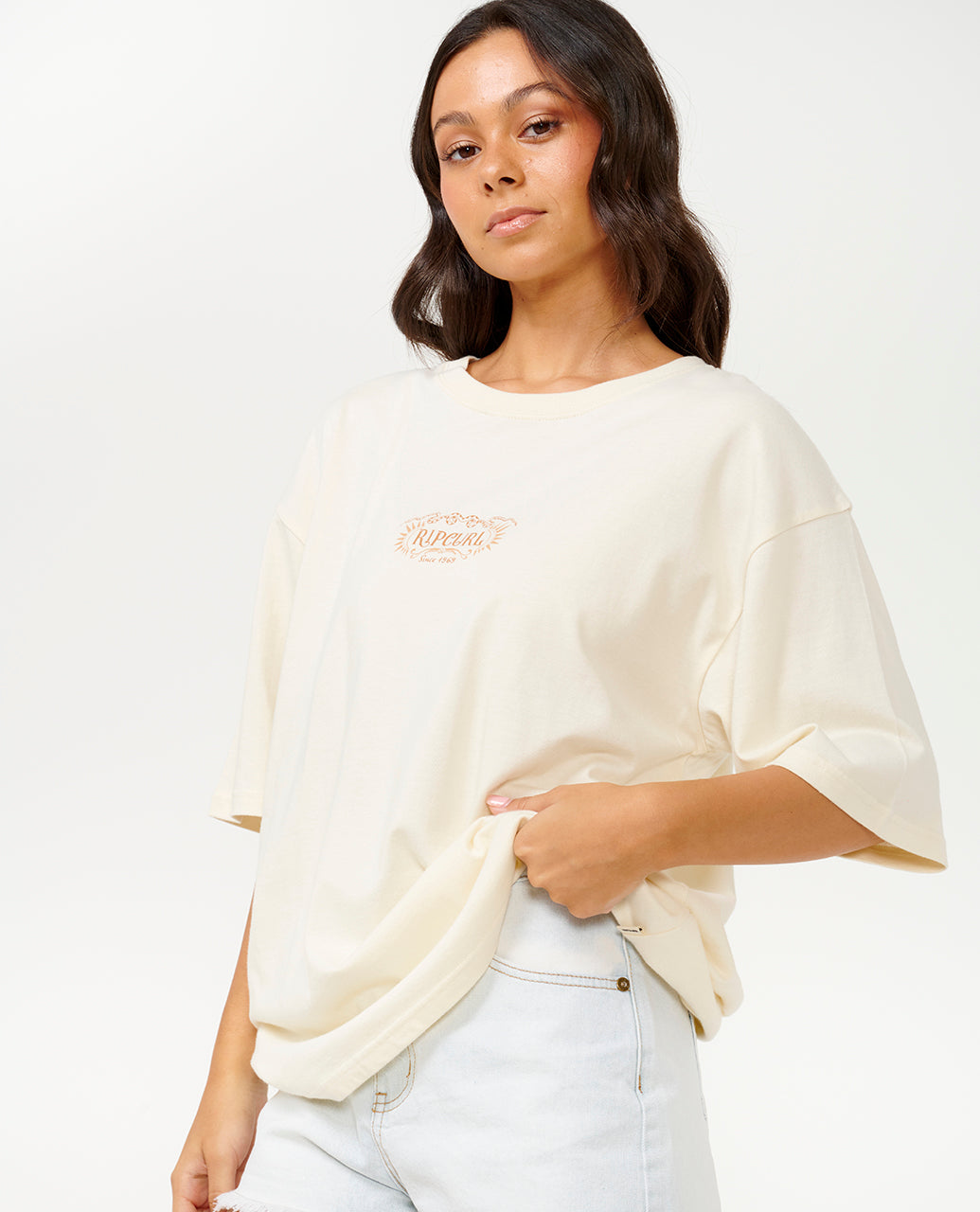 DESERT QUEEN HERITAGE TEE - bone