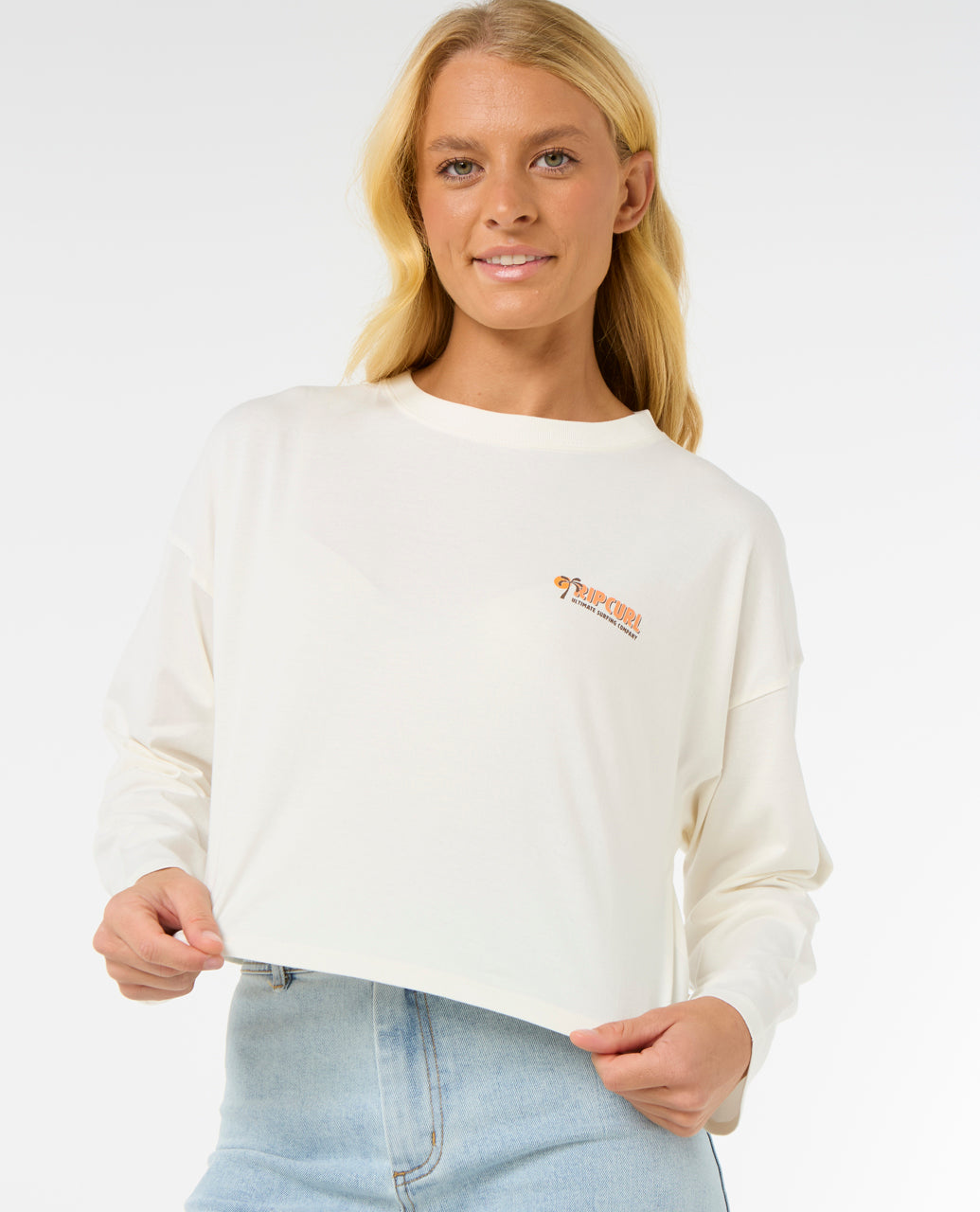 CALA LS TEE - bone