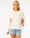 SAN CARLOS RINGER TEE - bone