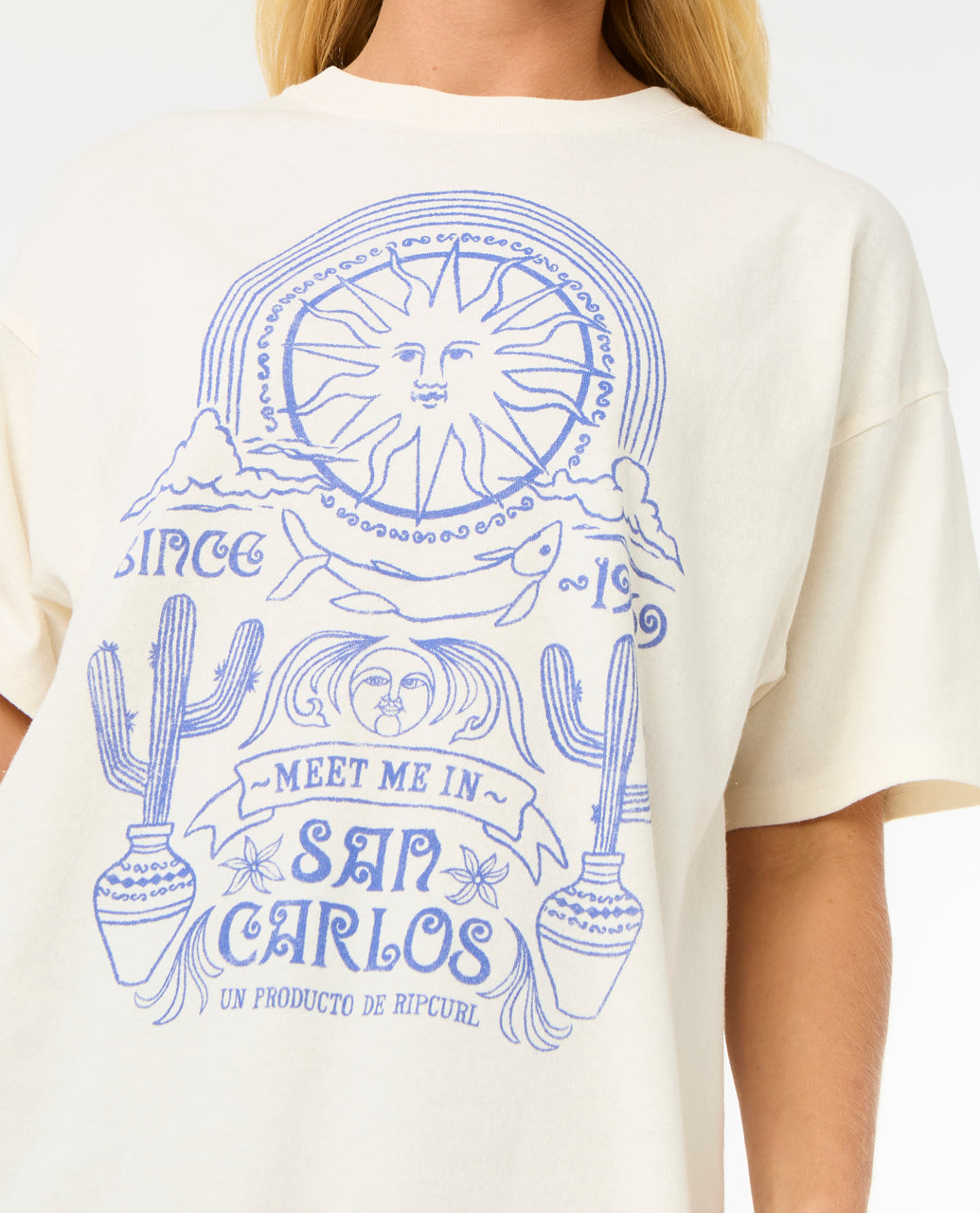 SAN CARLOS HERITAGE TEE - bone