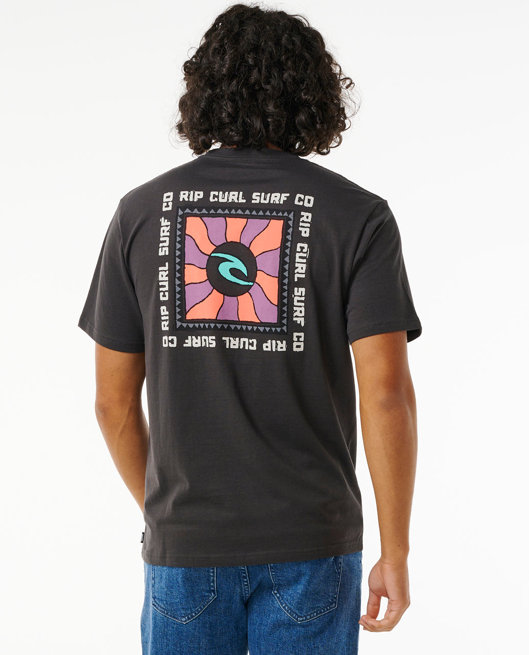 DAWNY TEE - washed black