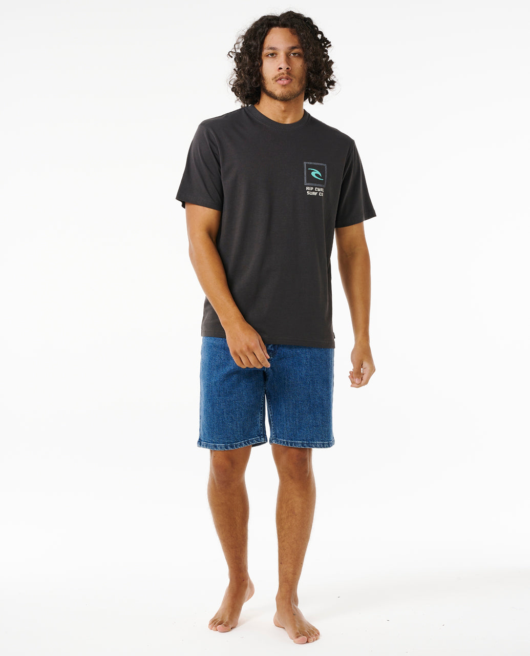 DAWNY TEE - washed black