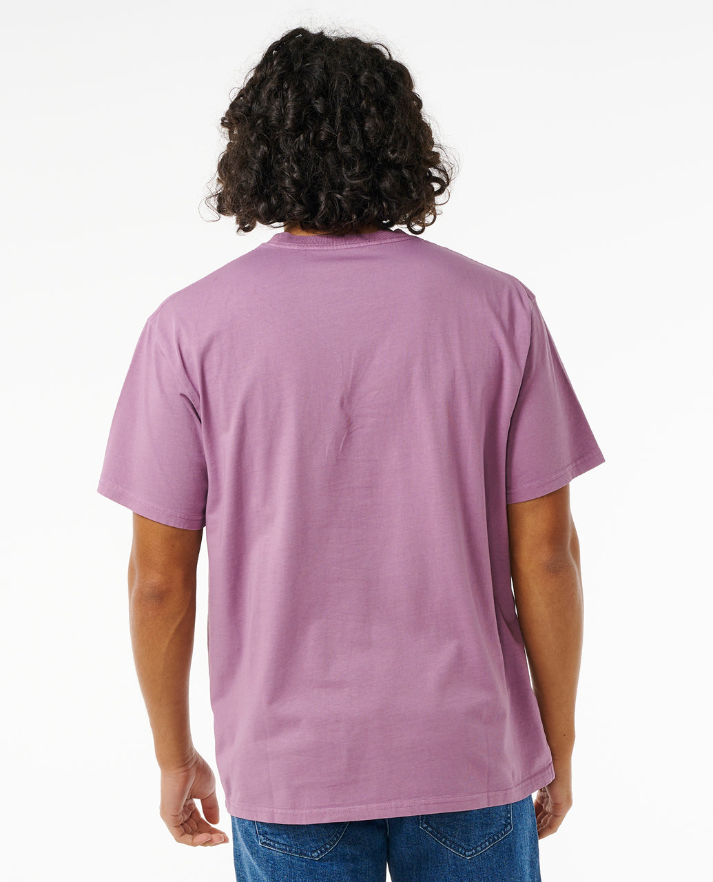 QUEST HACK TEE - dusty purple