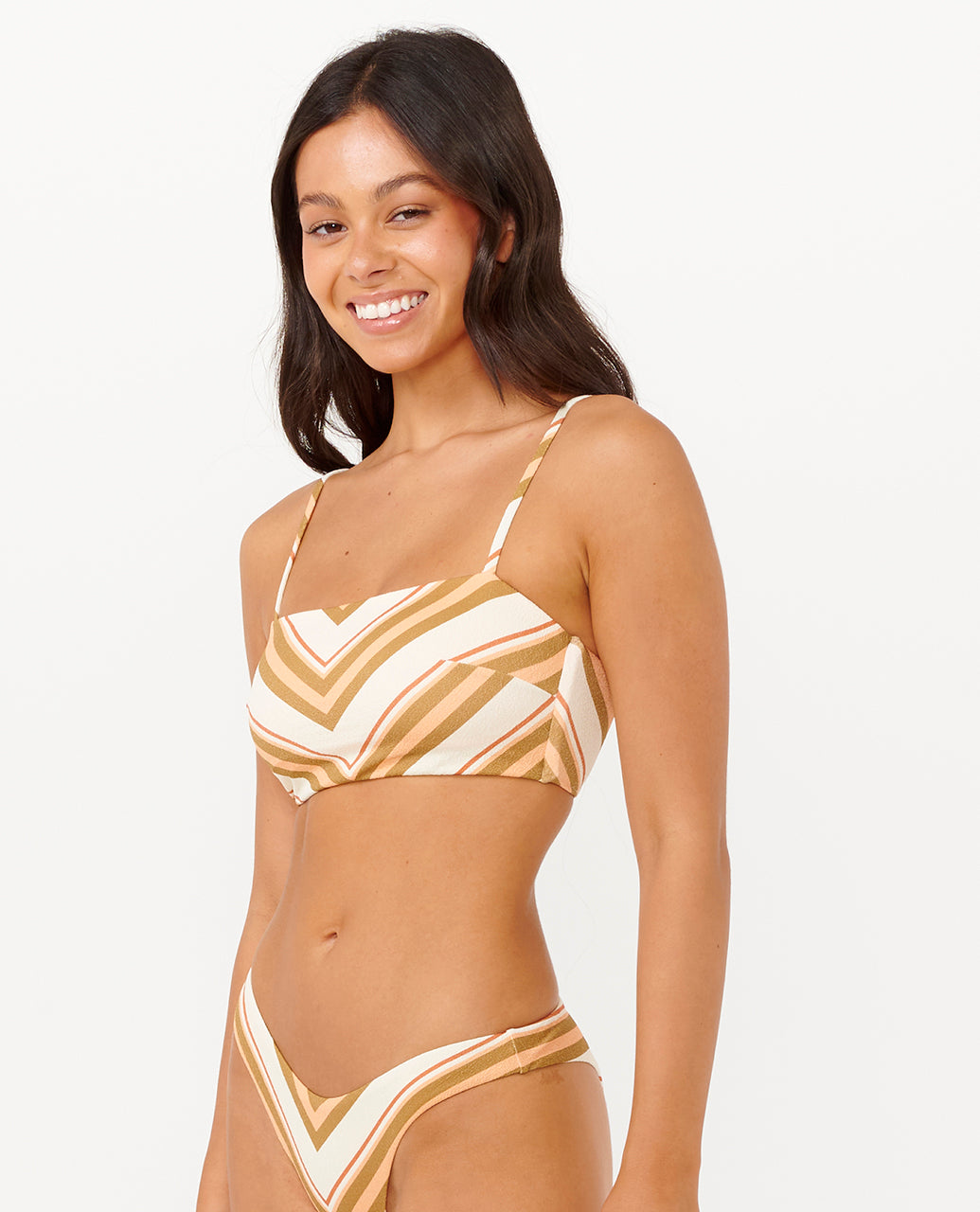 CATALINA STRIPE BANDEAU - multico