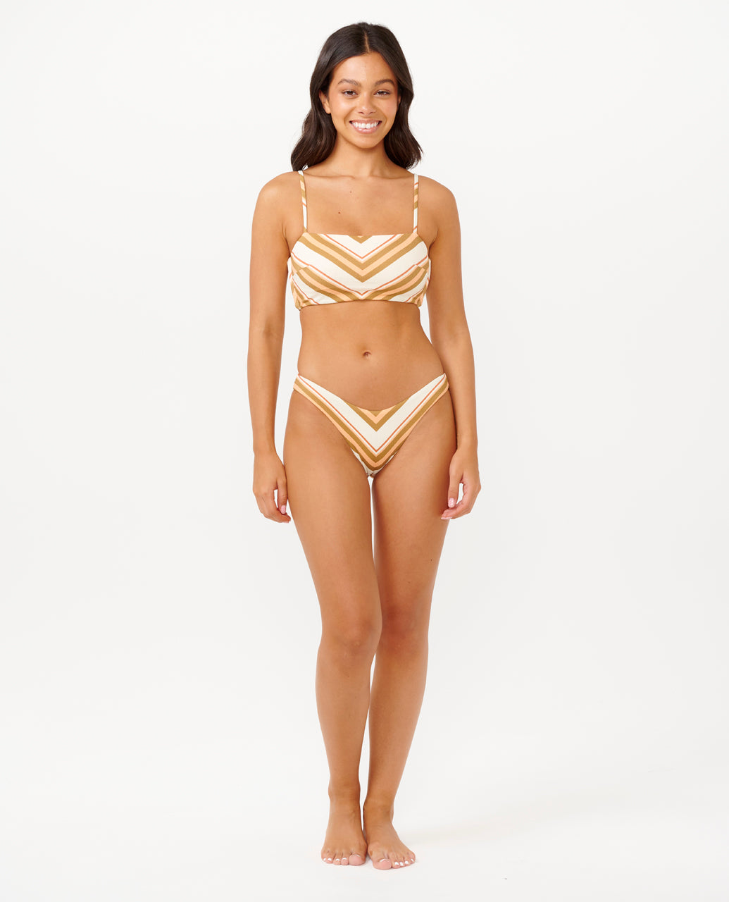 CATALINA STRIPE BANDEAU - multico