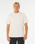 SEARCH EMBROIDERY TEE - bone
