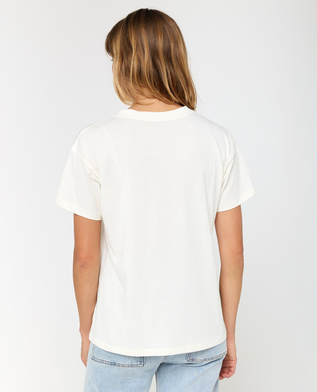 PACIFIC RIDER RELAXED TEE - bone