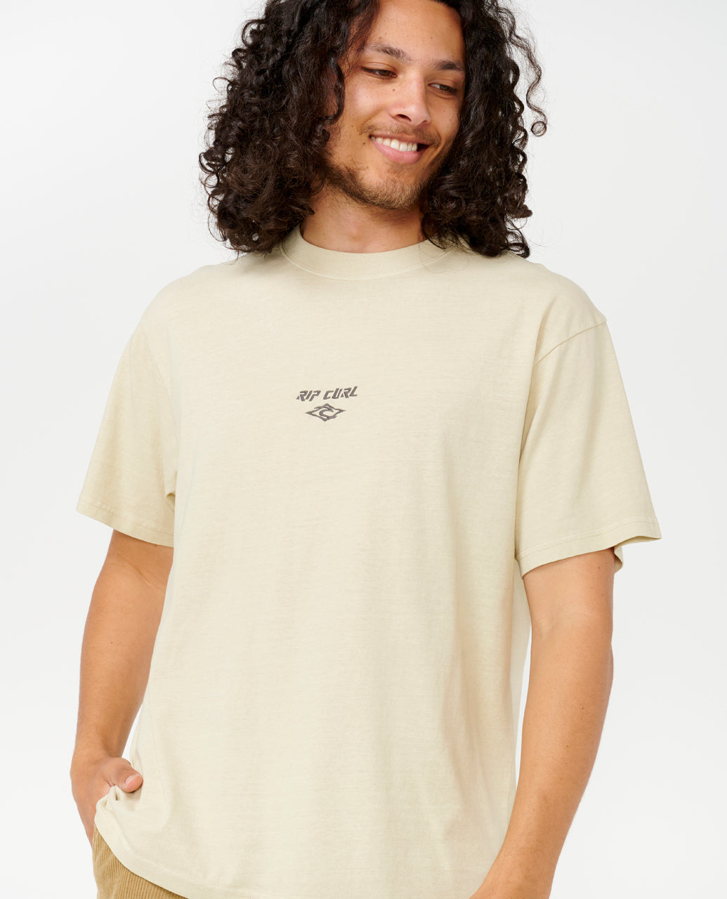 FADE OUT EMB TEE - cement