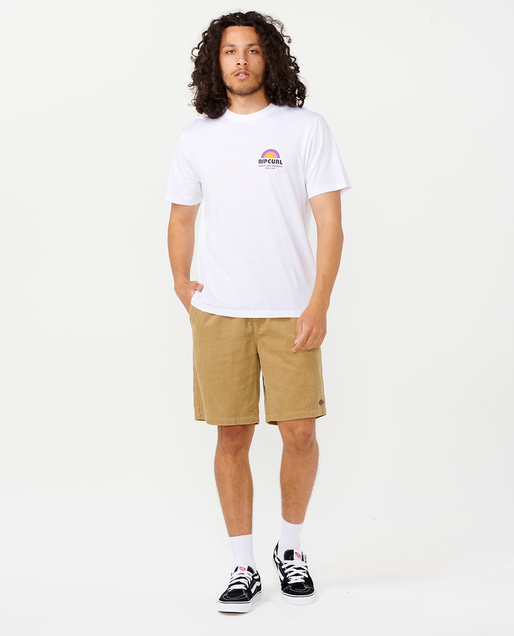 SURF II REVIVAL LINE UP T - white