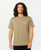 HALLMARK TEE - washed moss