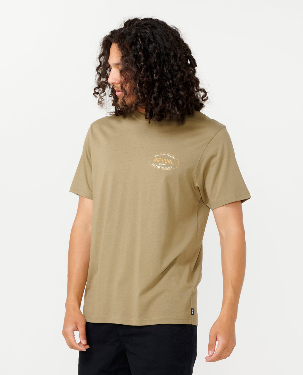 HALLMARK TEE - washed moss
