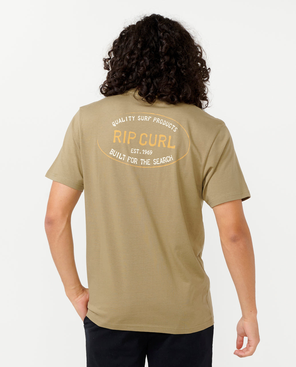 HALLMARK TEE - washed moss
