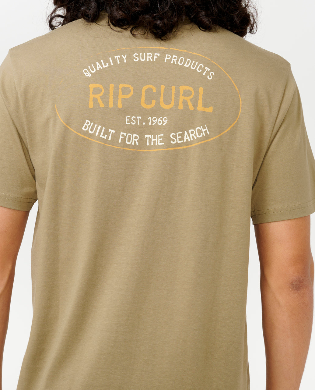 HALLMARK TEE - washed moss