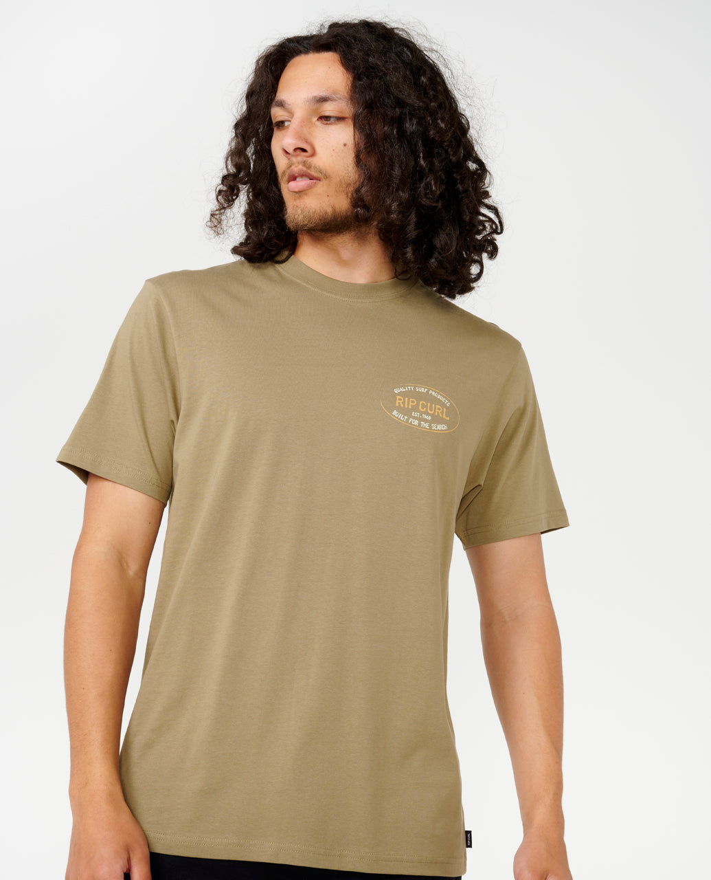 HALLMARK TEE - washed moss
