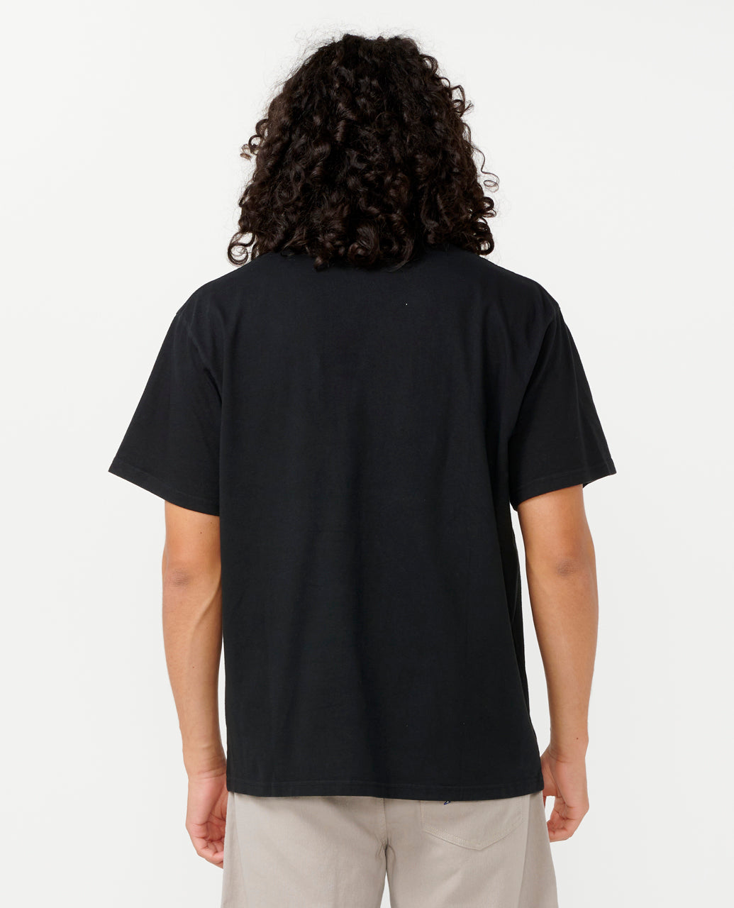 HERITAGE OVAL TEE - black