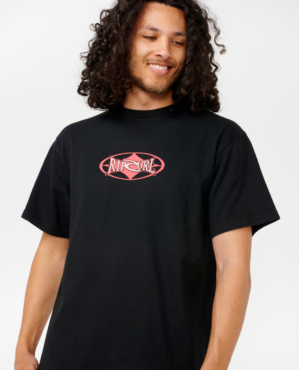 HERITAGE OVAL TEE - black