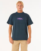 HERITAGE OVAL TEE - dark navy