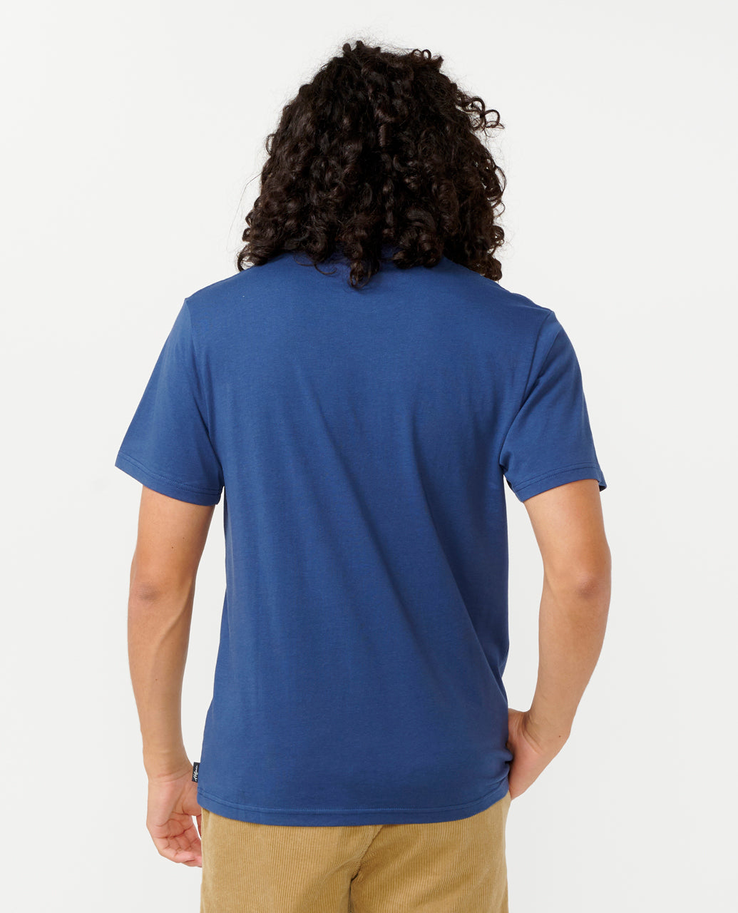 HOFFMAN LOW TIDES TEE - washed navy