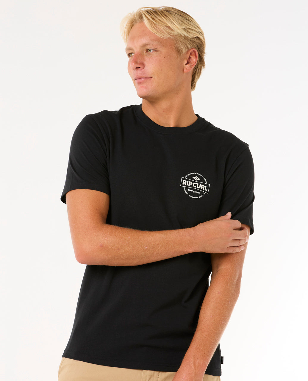 STAPLE TEE - black