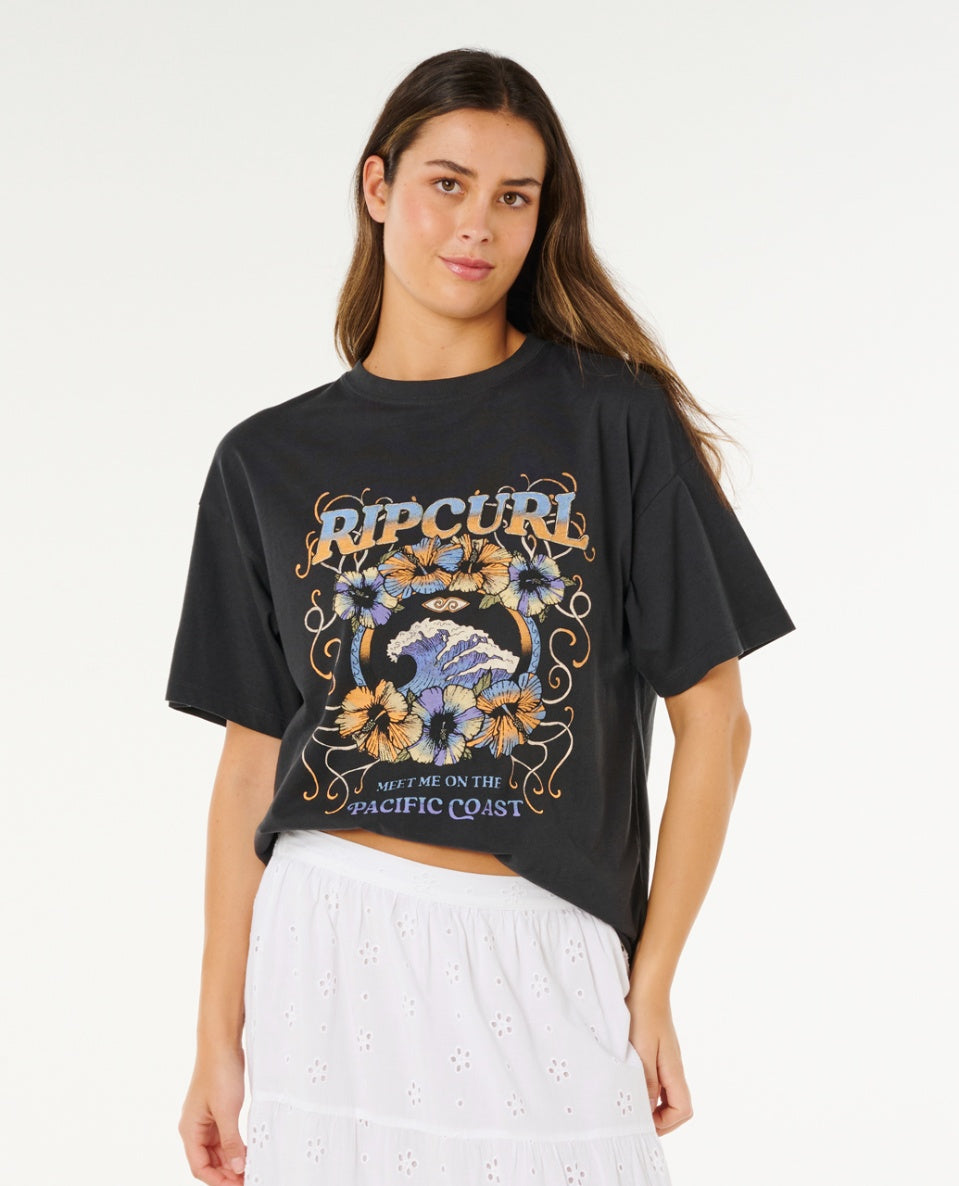 PACIFIC COAST HERTAGE T - washed black