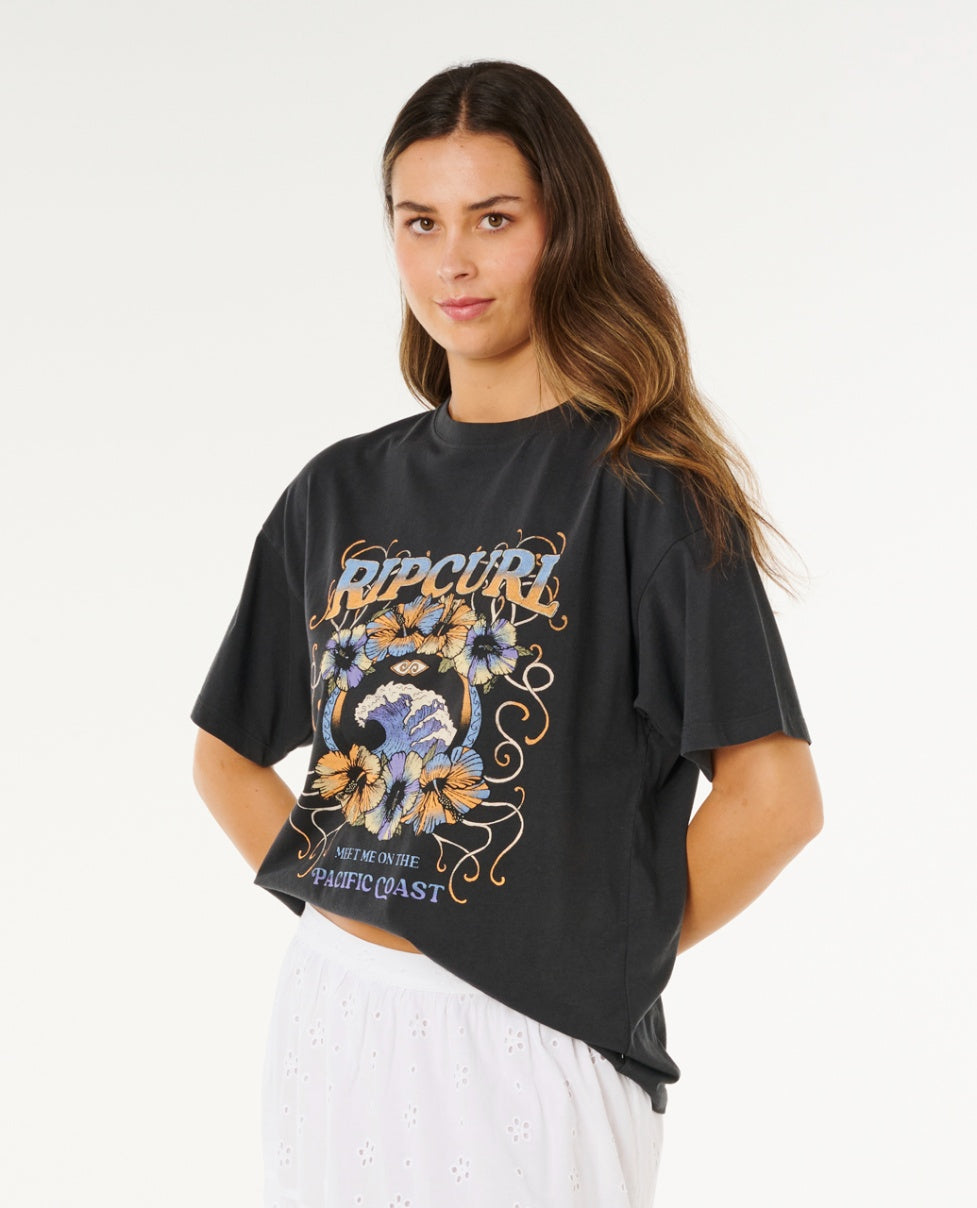 PACIFIC COAST HERTAGE T - washed black
